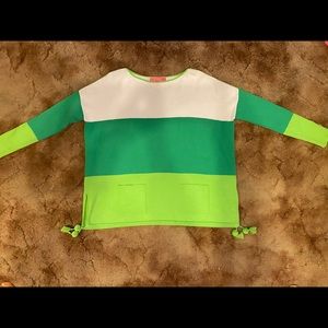 Lilly Pulitzer sweater tunic in green